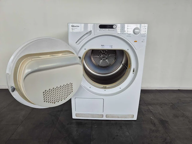 Miele t 7644 c wasdroger vrijstaand voorbelading 6 kg b wit - afbeelding 2 van  6