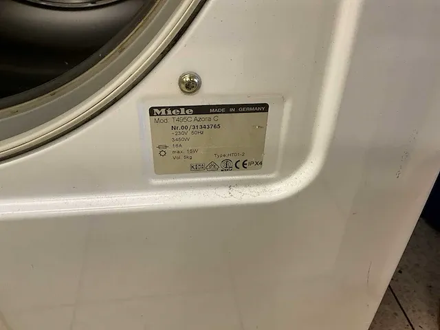 Miele t495c wasdroger - afbeelding 7 van  7