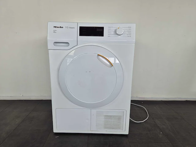 Miele tdb230wp active wasdroger vrijstaand voorbelading 7 kg a++ wit - afbeelding 1 van  7
