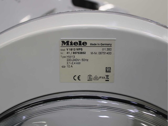 Miele v 1813 softcare system wasmachine & miele t 7744 c softcare system wasdroger - afbeelding 5 van  8
