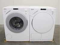 Miele v 1814 softcare system wasmachine & miele t 7644 c novotronic wasdroger - afbeelding 1 van  8