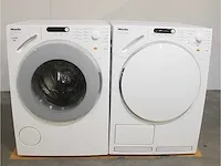Miele v 1814 softcare system wasmachine & miele t 7744 c softcare system droger - afbeelding 1 van  8