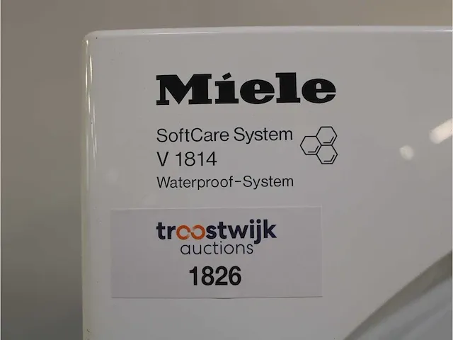 Miele v 1814 softcare system wasmachine & miele t 7744 c softcare system droger - afbeelding 5 van  8