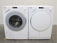 Miele v 1814 softcare system wasmachine & miele t 7744 c softcare system wasdroger - afbeelding 1 van  7