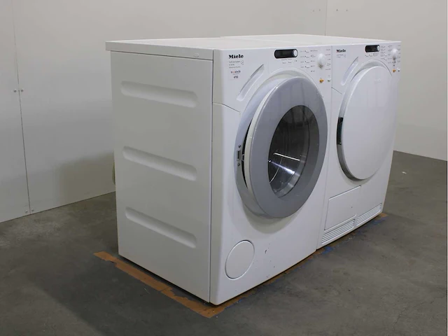 Miele v 1814 softcare system wasmachine & miele t 7744 c softcare system wasdroger - afbeelding 3 van  7