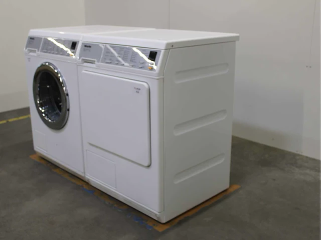 Miele v 5645 softcare system wasmachine & miele t 8463 c softcare system wasdroger - afbeelding 7 van  8