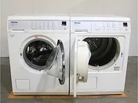 Miele v 5660 softcare system wasmachine & miele t 8463 c softcare system droger - afbeelding 2 van  8