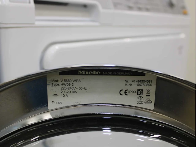 Miele v 5660 softcare system wasmachines & miele t 8843 c softcare system wasdrogers - afbeelding 5 van  8
