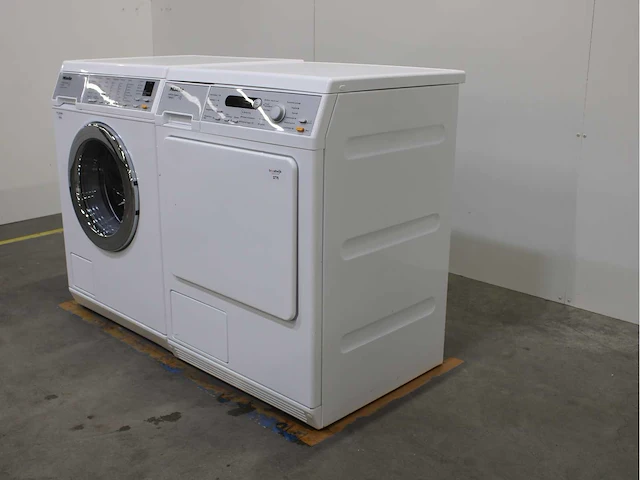 Miele v 5660 softcare system wasmachines & miele t 8843 c softcare system wasdrogers - afbeelding 7 van  8