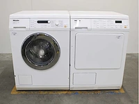 Miele v 5739 softcare system wasmachine & miele t 8633 c softcare system wasdroger - afbeelding 1 van  8