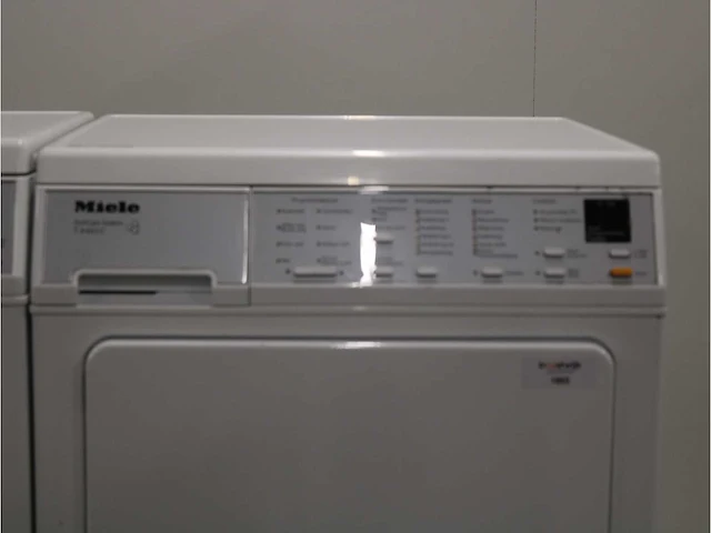 Miele v 5845 softcare system wasmachine & miele t 8463 c softcare system droger - afbeelding 6 van  8