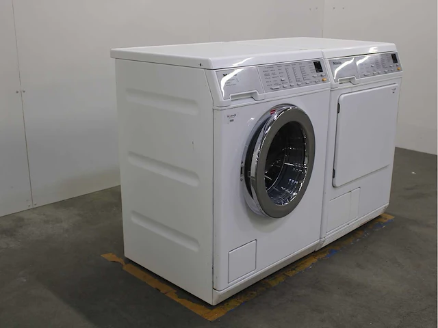 Miele v 5845 softcare system wasmachine & miele t 8463 c softcare system wasdroger - afbeelding 4 van  8