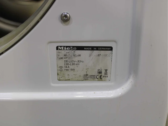 Miele v 5845 softcare system wasmachine & miele t 8463 c softcare system wasdroger - afbeelding 8 van  8
