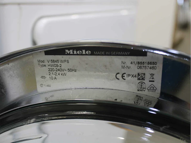 Miele v 5845 softcare system wasmachine & miele t 8663 c softcare system wasdroger - afbeelding 5 van  8