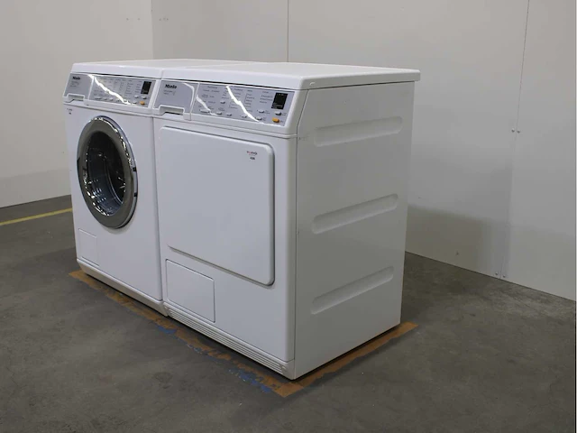 Miele v 5845 softcare system wasmachines & miele t 8463 c softcare system wasdrogers - afbeelding 7 van  8