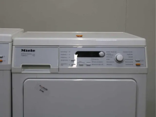 Miele v 5848 softcare system wasmachine & miele t 8843 c softcare system droger - afbeelding 6 van  8