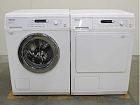 Miele v 5848 softcare system wasmachine & miele t 8843 c softcare system wasdroger - afbeelding 1 van  8
