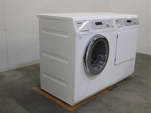Miele v 5848 softcare system wasmachines & miele t 8843 c softcare system wasdrogers - afbeelding 4 van  8