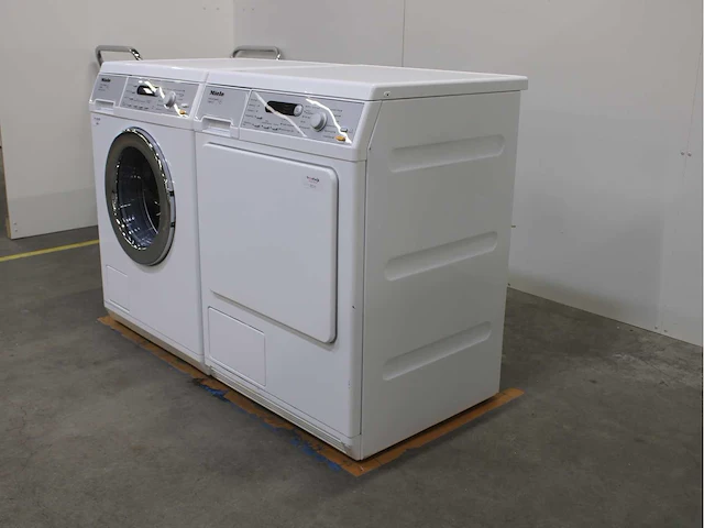 Miele v 5848 softcare system wasmachines & miele t 8843 c softcare system wasdrogers - afbeelding 7 van  8