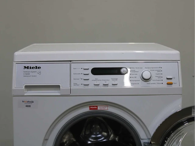 Miele v 5848 softcare system wasmachines - afbeelding 3 van  6