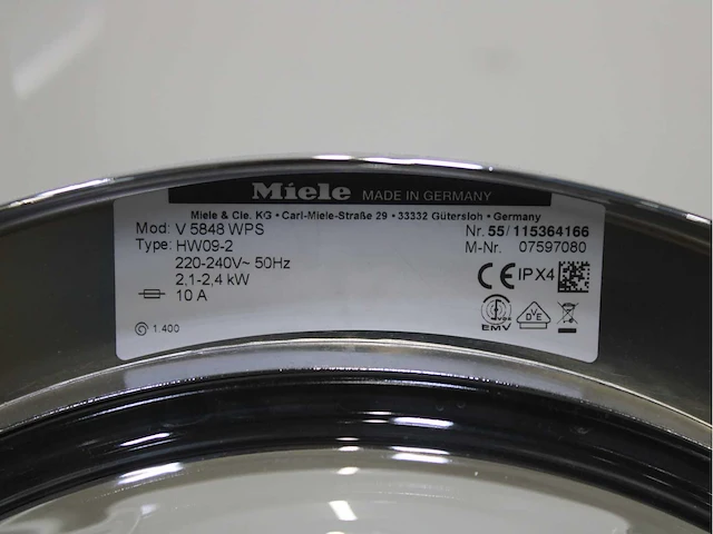 Miele v 5848 softcare system wasmachines - afbeelding 4 van  6