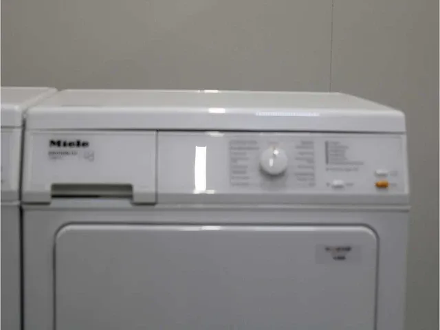 Miele v 5849 softcare system wasmachine & miele t 8843 c softcare system droger - afbeelding 6 van  8