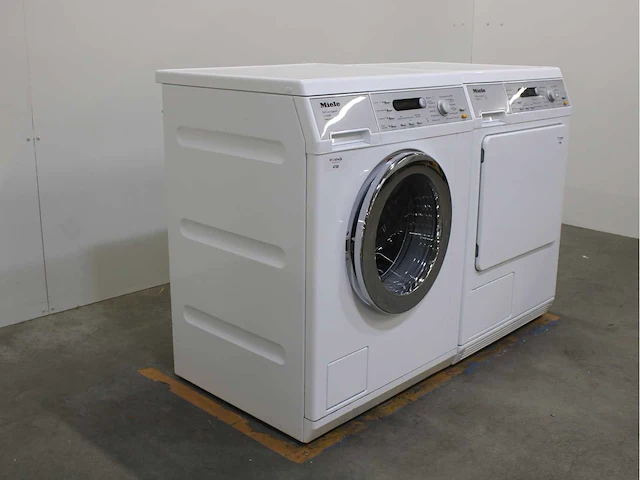 Miele v 5849 softcare system wasmachine & miele t 8843 c softcare system wasdroger - afbeelding 4 van  8