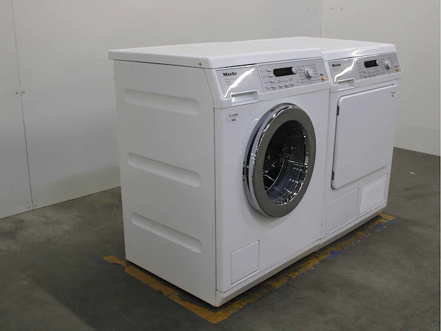 Miele v 5849 softcare system wasmachine & miele t 8847 wp softcare system ecocomfort wasdroger - afbeelding 4 van  8