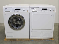 Miele v 5849 softcare system wasmachine & miele t 8873 wp edition 111 wasdroger - afbeelding 1 van  8