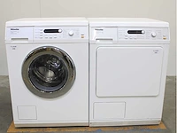 Miele v 5849 softcare system wasmachines & miele t 8843 c softcare system wasdrogers - afbeelding 1 van  8