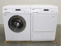 Miele v 5869 softcare system wasmachine & miele t 8823 c softcare system wasdroger - afbeelding 1 van  8