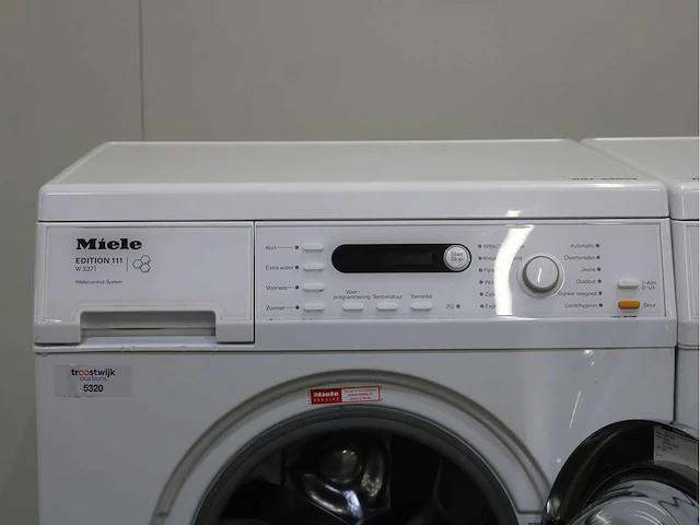 Miele v 5869 softcare system wasmachine & miele t 8823 c softcare system wasdroger - afbeelding 3 van  8