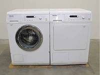Miele v 5869 softcare system wasmachine & miele t 8843 c softcare system wasdroger - afbeelding 1 van  8