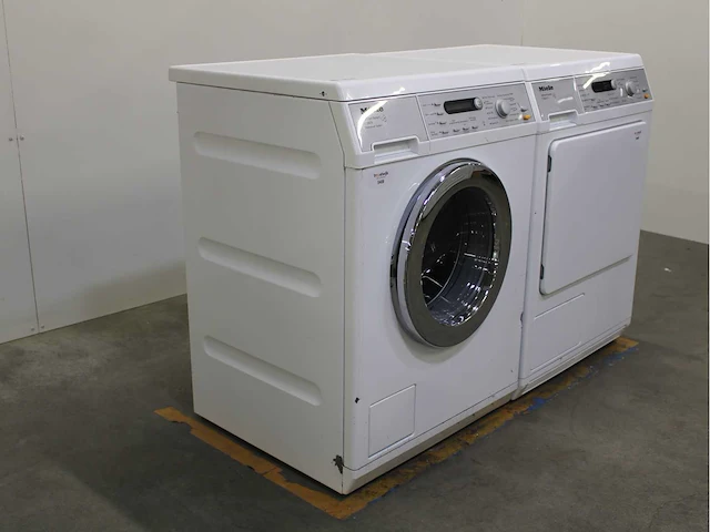 Miele v 5869 softcare system wasmachine & miele t 8843 c softcare system wasdroger - afbeelding 4 van  8