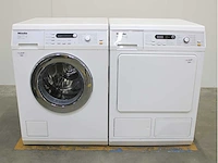 Miele v 5869 softcare system wasmachine & miele t 8873 wp edition 111 wasdroger - afbeelding 1 van  8