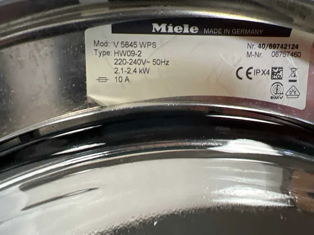Miele v5845 wps wasmachine 1600t 6kg - afbeelding 3 van  6