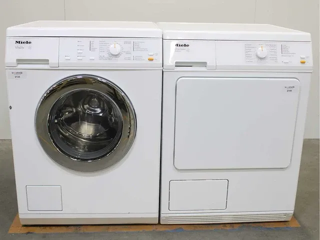 Miele vitality wasmachine & miele t 8403 c softcare system droger - afbeelding 1 van  8