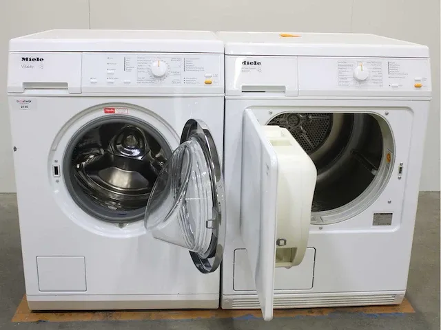 Miele vitality wasmachine & miele t 8403 c softcare system droger - afbeelding 2 van  8