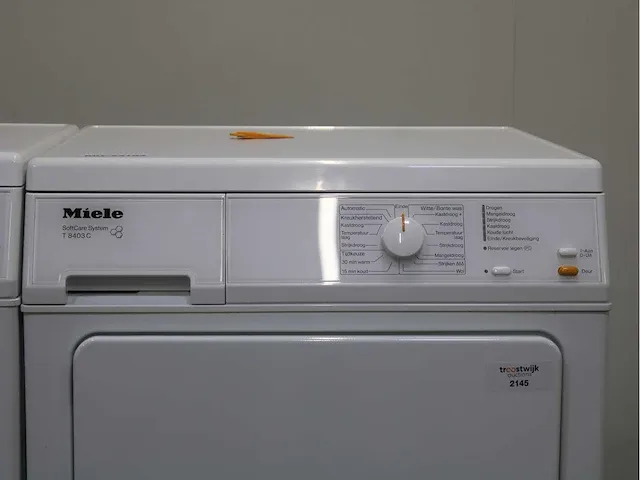 Miele vitality wasmachine & miele t 8403 c softcare system droger - afbeelding 6 van  8