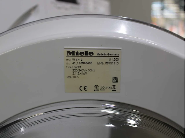 Miele w 1712 softcare system wasmachine & miele t 7744 c softcare system droger - afbeelding 5 van  8