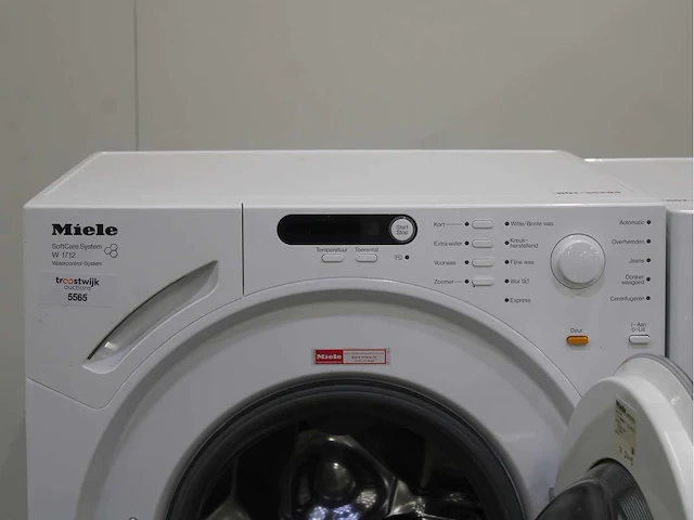 Miele w 1712 softcare system wasmachine & miele t 7744 c softcare system wasdroger - afbeelding 3 van  8