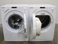 Miele w 1712 softcare system wasmachine & miele t 7744 c softcare system wasdroger - afbeelding 2 van  8