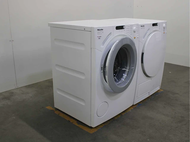 Miele w 1712 softcare system wasmachine & miele t 7744 c softcare system wasdroger - afbeelding 4 van  8