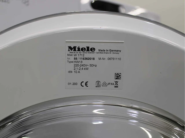 Miele w 1712 softcare system wasmachine & miele t 7744 c softcare system wasdroger - afbeelding 5 van  8
