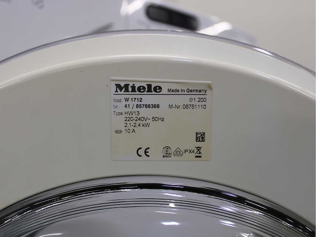 Miele w 1712 softcare system wasmachine & miele t 7744 c softcare system wasdroger - afbeelding 5 van  8