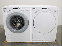 Miele w 1712 softcare system wasmachine & miele t 7744 c softcare system wasdroger - afbeelding 1 van  8