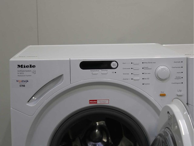 Miele w 1712 softcare system wasmachine & miele t 7744 c softcare system wasdroger - afbeelding 3 van  8