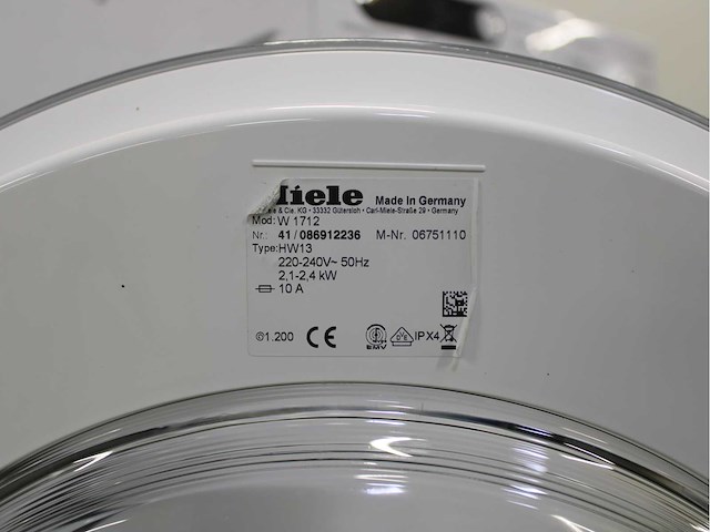 Miele w 1712 softcare system wasmachine & miele t 7744 c softcare system wasdroger - afbeelding 5 van  8