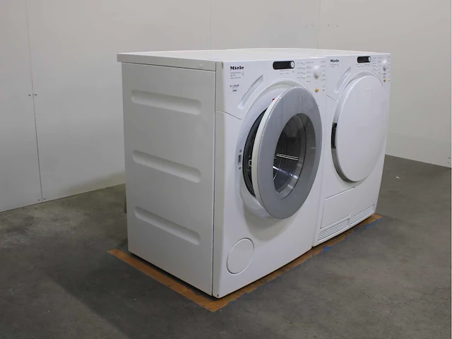 Miele w 1712 softcare system wasmachines & miele t 7748 c softcare system wasdrogers - afbeelding 4 van  8