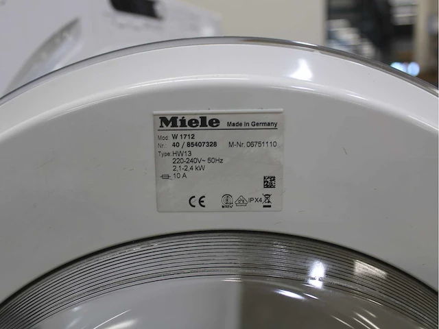 Miele w 1712 softcare system wasmachines & miele t 7748 c softcare system wasdrogers - afbeelding 5 van  8